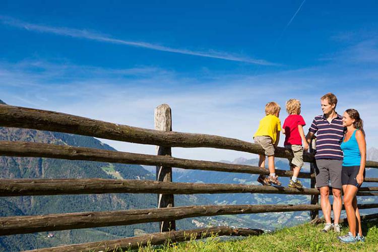 Familienwanderung in Algund und Umgebung