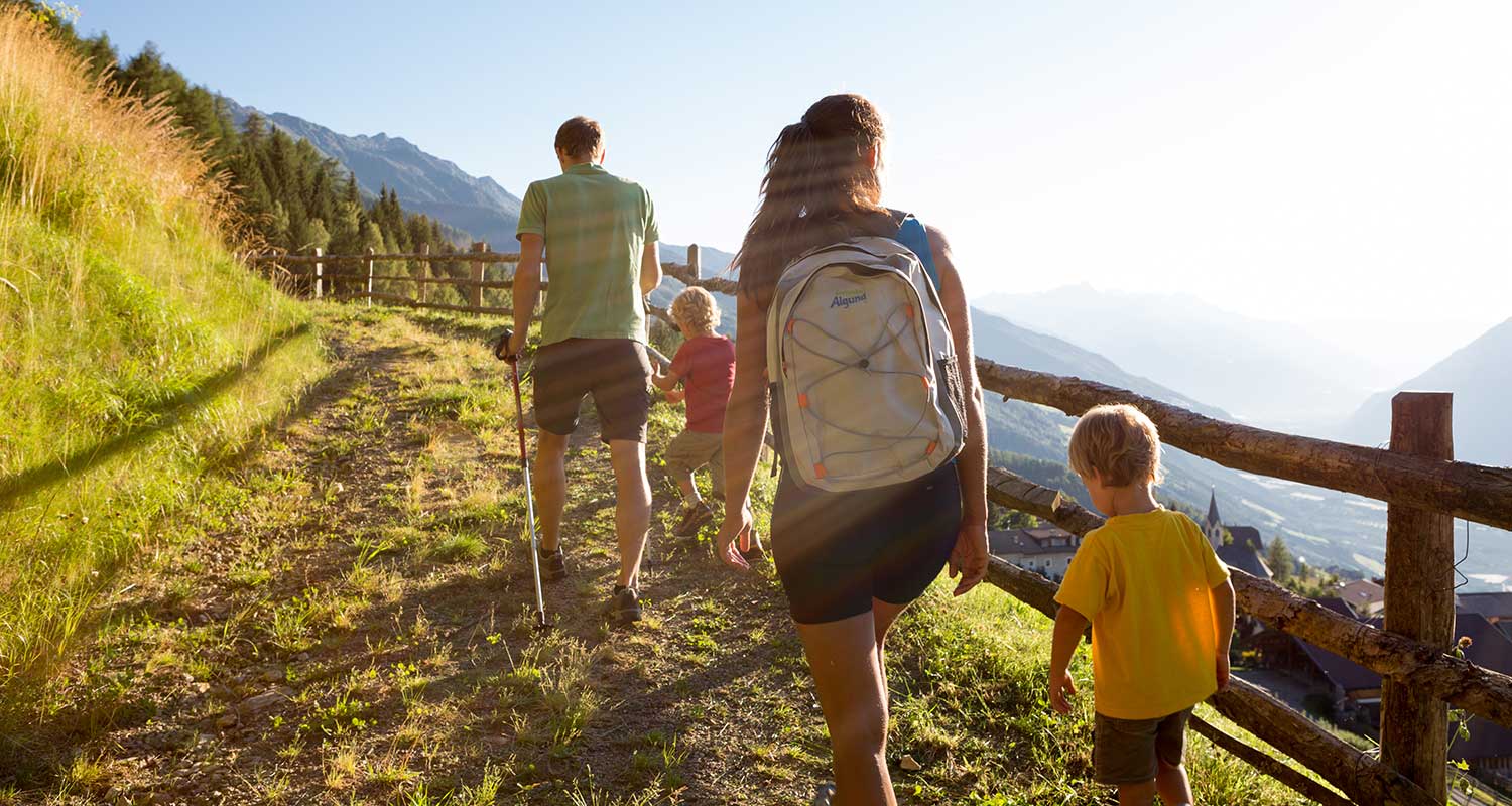 Familienwanderung in Algund und Umgebung