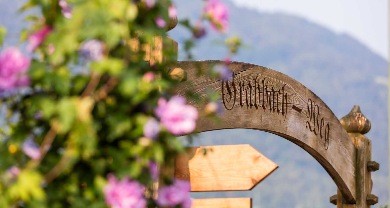 Grabbachpromenade - Wanderung von Algund nach Vellau